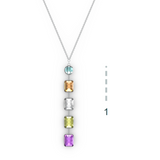 "1" Aquafiore Pendant - Silver