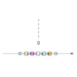 "0" Aquafiore Bracelet – Silver