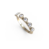 “6” Amanti Rings - 18ct Yellow Gold