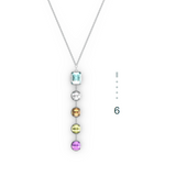 "6" Aquafiore Pendant - Silver
