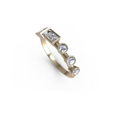 “7” Amanti Rings - 18ct Yellow Gold