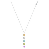 "9" Aquafiore Pendant - Silver
