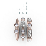 “ILY” Amanti Rings - Rose Gold