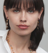 "X" Aquafiore Earrings - Silver