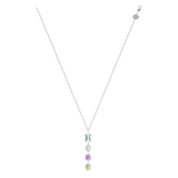 "B" Aquafiore Pendant - Silver