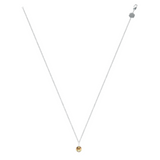 "E" Aquafiore Pendant - Silver