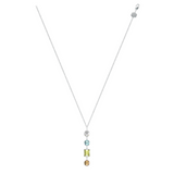 "F" Aquafiore Pendant - Silver