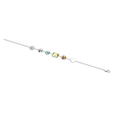 "F" Aquafiore Bracelet – Silver