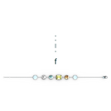 "F" Aquafiore Bracelet – Silver