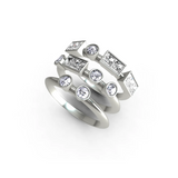 “ILY” Amanti Rings - Platinum