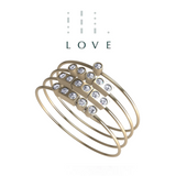 “LOVE” Mayfair Rings - 18ct Yellow Gold