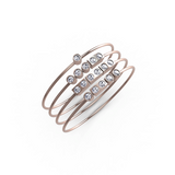“LOVE” Mayfair Rings - Rose Gold
