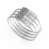 “XOXO” Mayfair Rings - Platinum