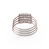 “XOXO” Mayfair Rings - Rose Gold