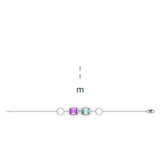 "M" Aquafiore Bracelet – Silver