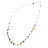 "POWER" Aquafiore Necklace - Silver