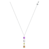 "Q" Aquafiore Pendant - Silver