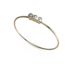 9ct Yellow Gold Morse Code Ring Letter ‘A’ – codebyEdge Hidden Message Jewellery