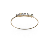 “j” Mayfair Rings - 18ct Yellow Gold