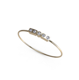 “k” Mayfair Rings - 18ct Yellow Gold