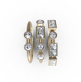Unisex Ring 18ct Recycled Yellow Gold Morse Code Letters ILY I LOVE YOU