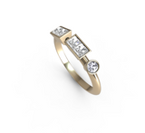 “g” Amanti Rings - 18ct Yellow Gold