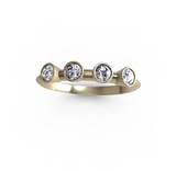 “h” Amanti Rings - 18ct Yellow Gold