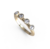 “h” Amanti Rings - 18ct Yellow Gold