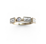 “y” Amanti Rings - 18ct Yellow Gold