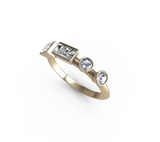 “z” Amanti Rings - 18ct Yellow Gold