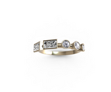 “7” Amanti Rings - 18ct Yellow Gold