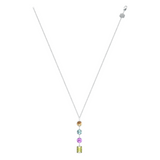 "V" Aquafiore Pendant - Silver