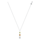 "W" Aquafiore Pendant - Silver