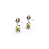 "A" Aquafiore Earrings - Silver