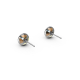 "E" Aquafiore Earrings - Silver