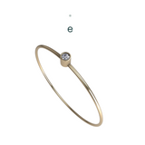 9ct Yellow Gold Morse Code Ring “E” – Mayfair Collection Hidden Message Jewellery