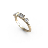 “g” Amanti Rings - 18ct Yellow Gold