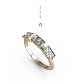 “o” Amanti Rings - 18ct Yellow Gold