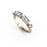 “p” Amanti Rings - 18ct Yellow Gold