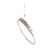 “q” Mayfair Rings - 18ct Yellow Gold