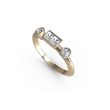 “r” Amanti Rings - 18ct Yellow Gold
