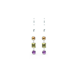 "R" Aquafiore Earrings - Silver