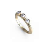 “s” Amanti Rings - 18ct Yellow Gold