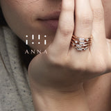 “n” Amanti Rings - 18ct Yellow Gold