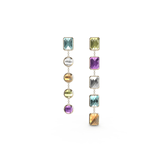 Aquafiore Earrings - Custom