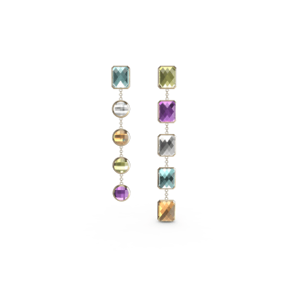 Aquafiore Earrings - Custom