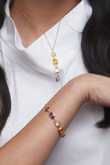 "4" Aquafiore Pendant - 18ct Yellow Gold