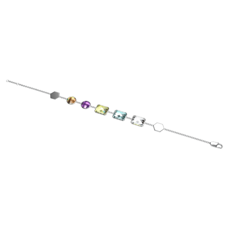 "2" Aquafiore Bracelet – Silver