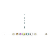 "2" Aquafiore Bracelet – 18ct Yellow Gold