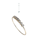 “7” Mayfair Rings - 18ct Yellow Gold